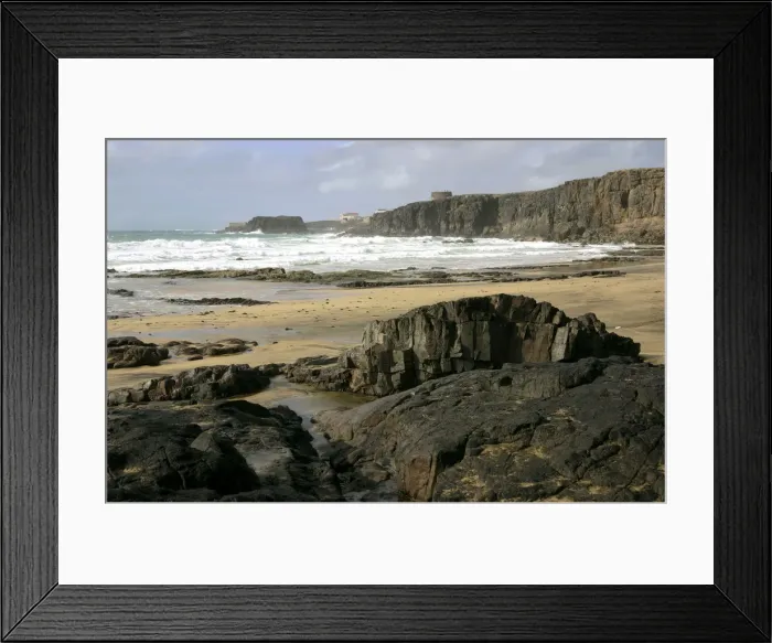 Framed Print : Coastline near El Cotillo, Fuerteventura, Canary Islands Framed Print : Coastline near El Cotillo, Fuerteventura, Canary Islands