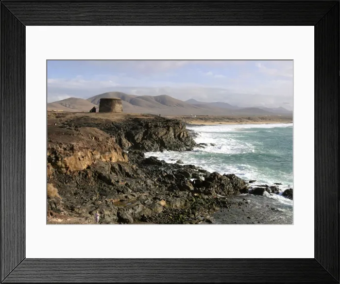 Framed Print : Tower, El Cotillo, Fuerteventura, Canary Islands Framed Print : Tower, El Cotillo, Fuerteventura, Canary Islands