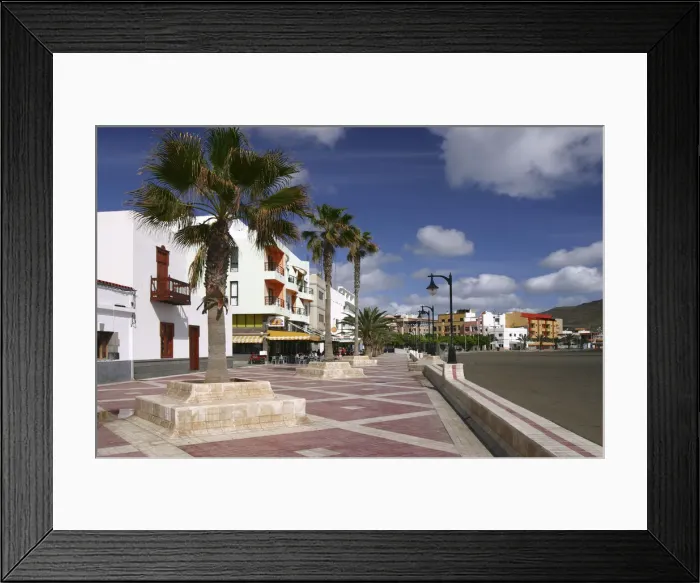 Framed Print : Gran Tarajal, Fuerteventura, Canary Islands