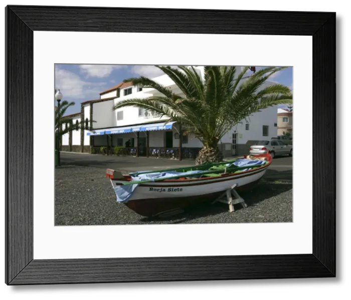 Framed Print : Fishing Boats, La Lajita, Fuerteventura, Canary Islands Framed Print : Fishing Boats, La Lajita, Fuerteventura, Canary Islands