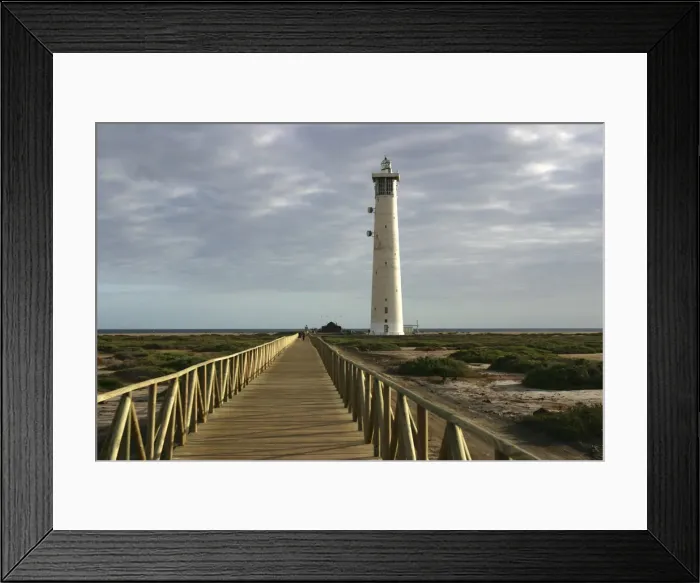 Framed Print : Lighthouse, Morro del Jable, Fuerteventura, Canary Islands Framed Print : Lighthouse, Morro del Jable, Fuerteventura, Canary Islands