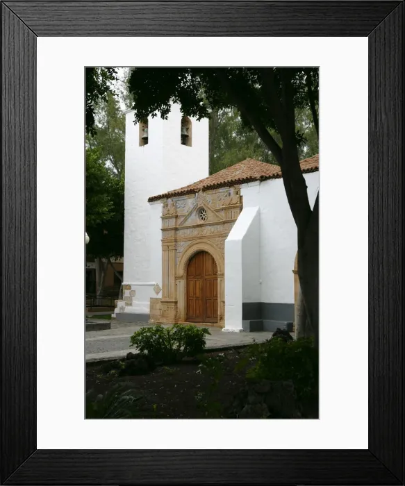 Framed Print : Iglesia de Nuestra Senora de la Regla, Pajara, Fuerteventura, Canary Islands Framed Print : Iglesia de Nuestra Senora de la Regla, Pajara, Fuerteventura, Canary Islands