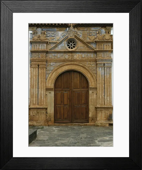 Framed Print : Door of the Iglesia de Nuestra Senora de la Regla, Pajara, Fuerteventura, Canary Islands Framed Print : Door of the Iglesia de Nuestra Senora de la Regla, Pajara, Fuerteventura, Canary Islands