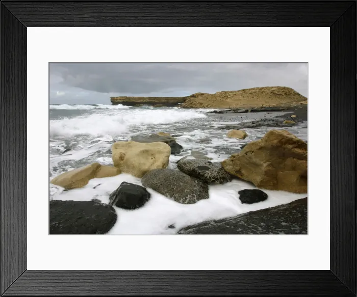 Framed Print : Playa de la Pared, Fuerteventura, Canary Islands Framed Print : Playa de la Pared, Fuerteventura, Canary Islands