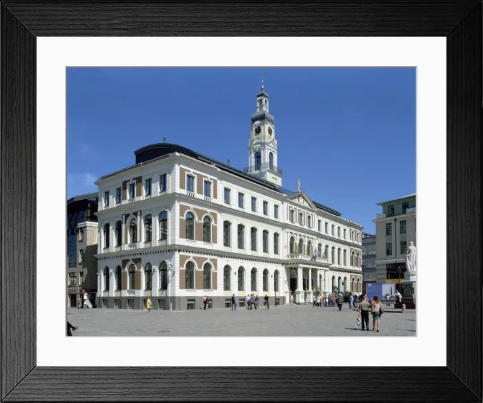 Framed Print : Town Hall, Riga, Latvia Framed Print : Town Hall, Riga, Latvia