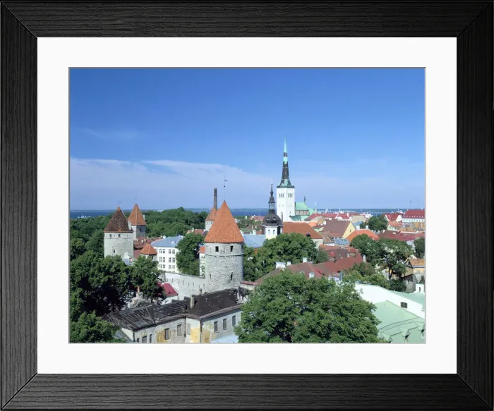 Framed Print : St Olavs Church, Tallinn, Estonia Framed Print : St Olavs Church, Tallinn, Estonia