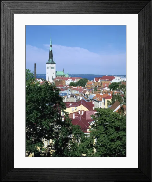 Framed Print : St Olavs Church, Tallinn, Estonia Framed Print : St Olavs Church, Tallinn, Estonia