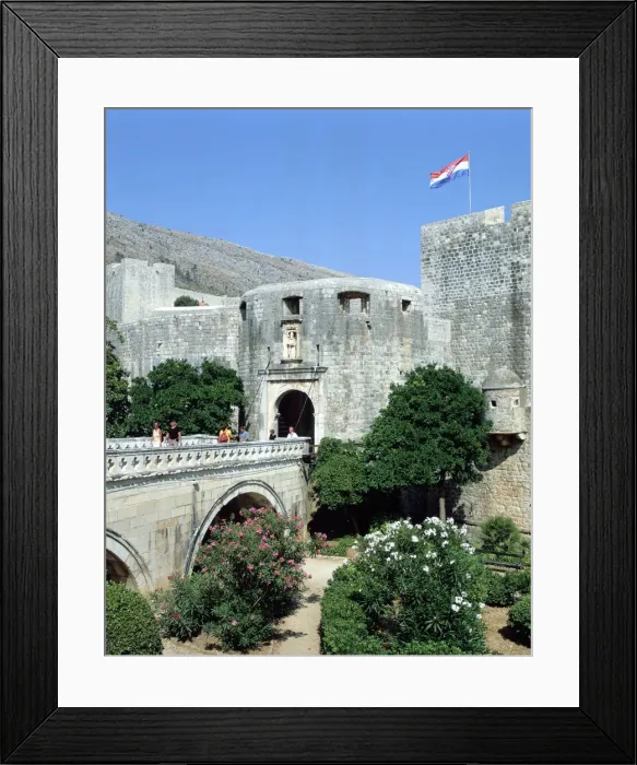 Framed Print : Pile Gate, Dubrovnik, Croatia Framed Print : Pile Gate, Dubrovnik, Croatia