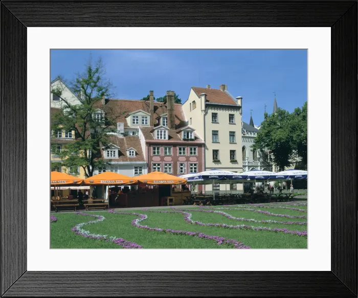 Framed Print : Houses on Meistaru iela, Riga, Latvia Framed Print : Houses on Meistaru iela, Riga, Latvia