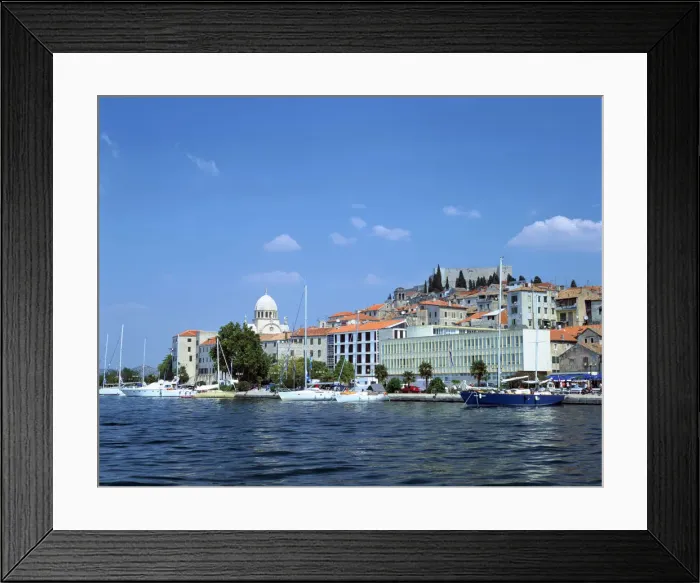 Framed Print : Sibenik, Croatia Framed Print : Sibenik, Croatia