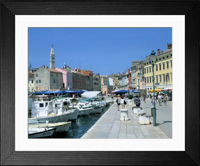 Framed Print : Rovinj, Croatia Framed Print : Rovinj, Croatia
