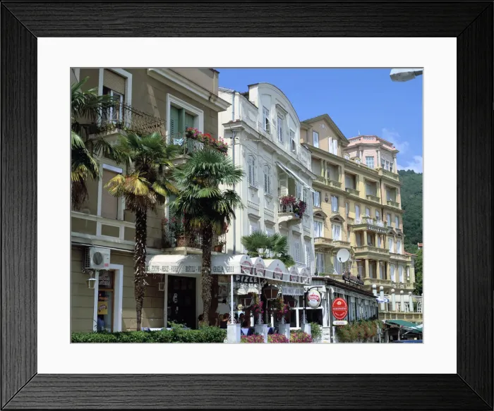 Framed Print : Opatija, Croatia Framed Print : Opatija, Croatia