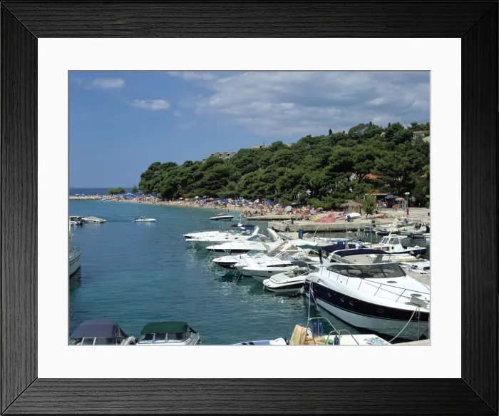 Framed Print : Brela, Makarska riviera, Croatia Framed Print : Brela, Makarska riviera, Croatia
