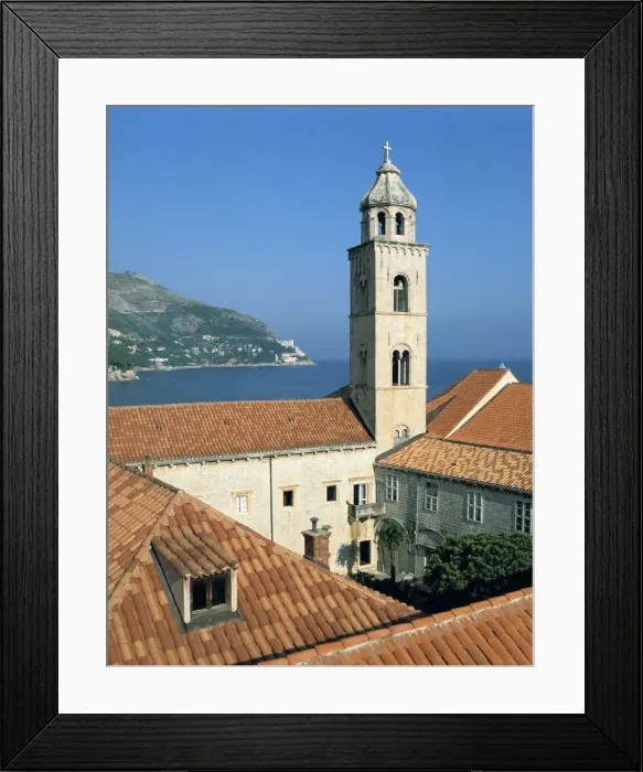 Framed Print : Dominican monastery, Dubrovnik, Croatia Framed Print : Dominican monastery, Dubrovnik, Croatia