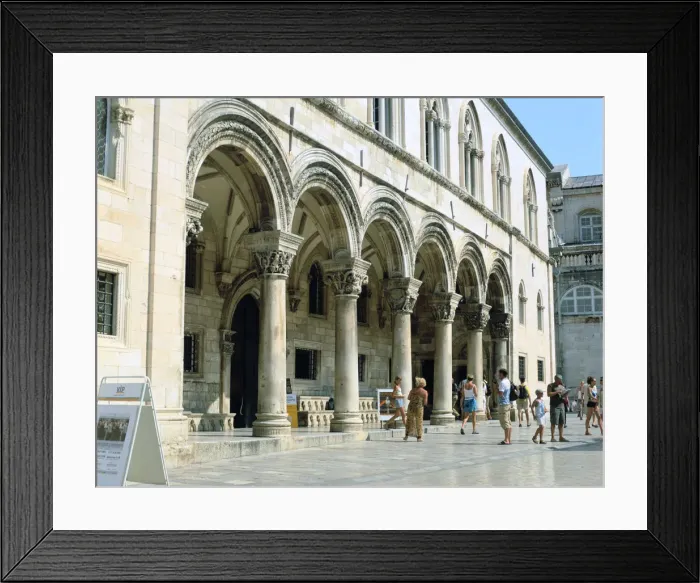 Framed Print : Rectors Palace, Dubrovnik, Croatia Framed Print : Rectors Palace, Dubrovnik, Croatia