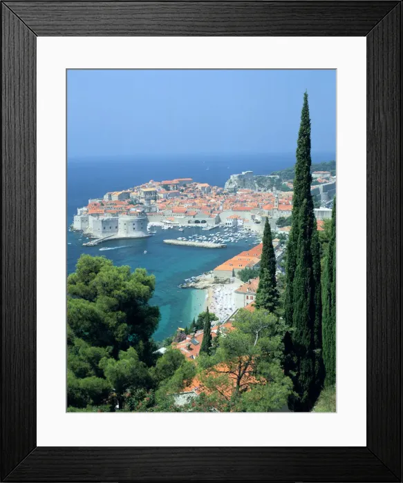 Framed Print : Dubrovnik, Croatia Framed Print : Dubrovnik, Croatia