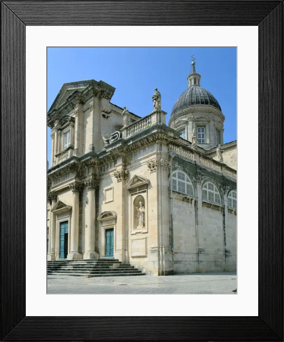 Framed Print : Dubrovnik Cathedral, Croatia Framed Print : Dubrovnik Cathedral, Croatia
