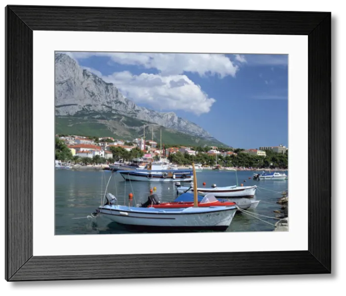 Framed Print : Baska Voda, Makarska riviera, Croatia Framed Print : Baska Voda, Makarska riviera, Croatia