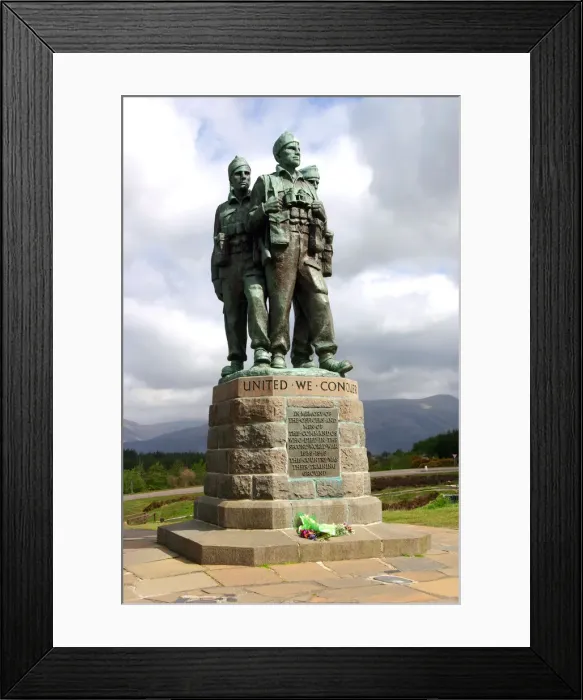 Framed Print : Commando Memorial, Spean Bridge, Highland, Scotland Framed Print : Commando Memorial, Spean Bridge, Highland, Scotland