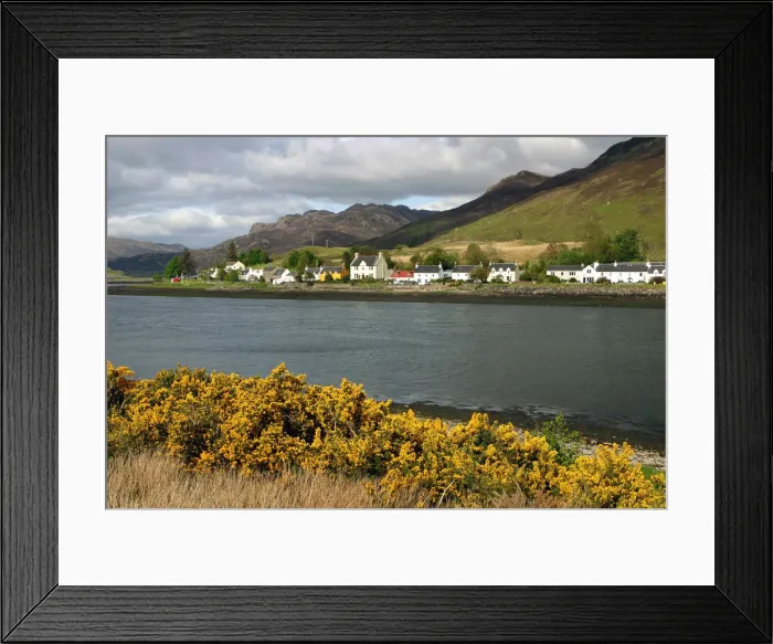 Framed Print : Dornie, Highland, Scotland Framed Print : Dornie, Highland, Scotland