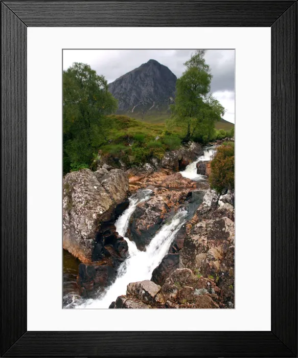 Framed Print : River Etive and Buachaille Etive Mor, Glencoe, Highland, Scotland Framed Print : River Etive and Buachaille Etive Mor, Glencoe, Highland, Scotland