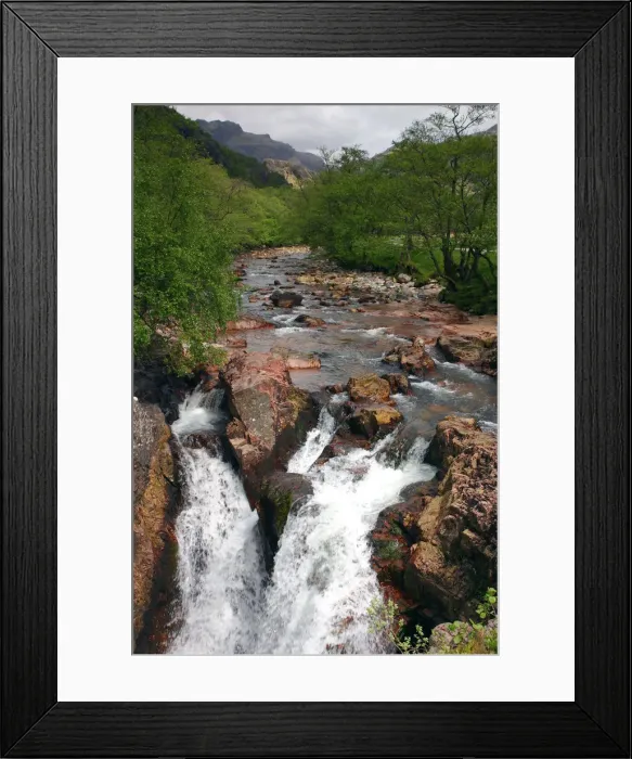 Framed Print : Water of Nevis, Glen Nevis, Highland, Scotland Framed Print : Water of Nevis, Glen Nevis, Highland, Scotland