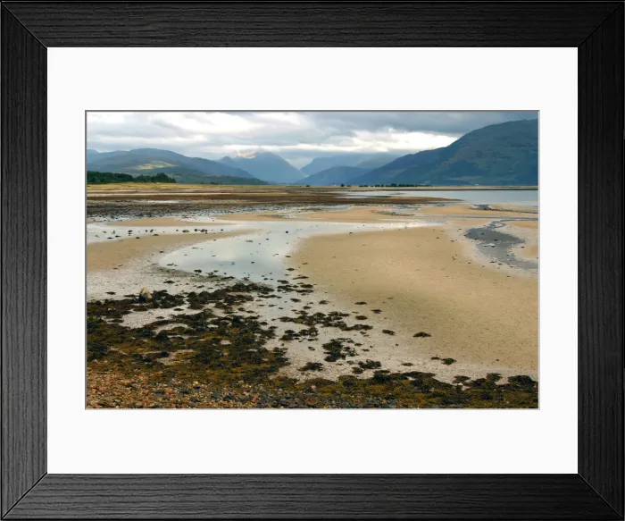 Framed Print : Glencoe from across Loch Linnhe, Highland, Scotland Framed Print : Glencoe from across Loch Linnhe, Highland, Scotland