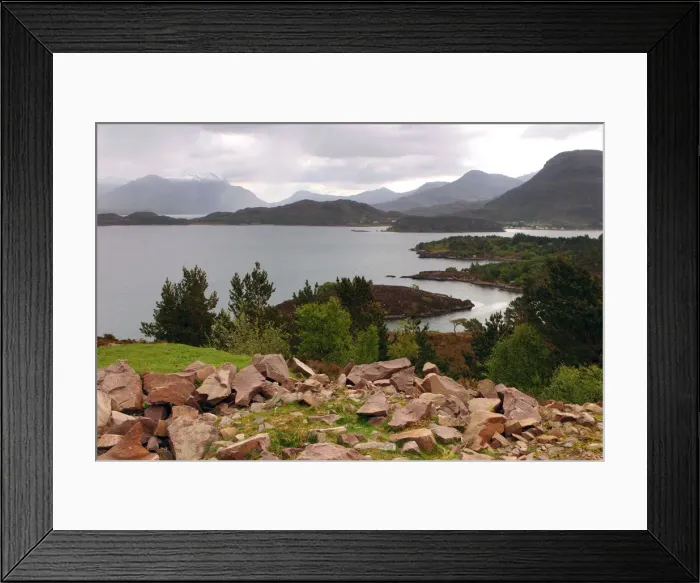 Framed Print : Loch Torridon, Highland, Scotland Framed Print : Loch Torridon, Highland, Scotland