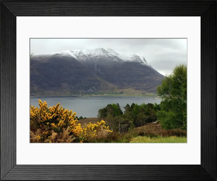 Framed Print : Loch Torridon and Liathach, Highland, Scotland Framed Print : Loch Torridon and Liathach, Highland, Scotland