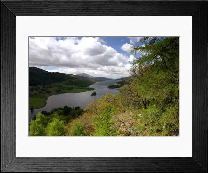 Framed Print : Queens View, Loch Tummel, Perth and Kinross, Scotland Framed Print : Queens View, Loch Tummel, Perth and Kinross, Scotland