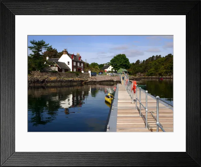 Framed Print : Plockton, Highland, Scotland Framed Print : Plockton, Highland, Scotland