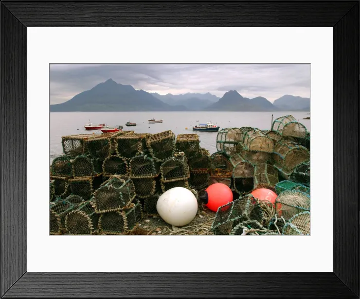 Framed Print : Cuillin Hills from Elgol, Isle of Skye, Highland, Scotland