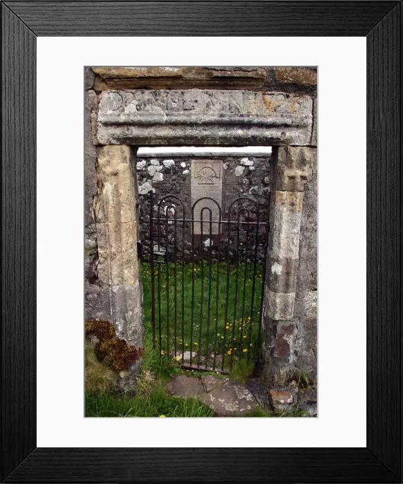 Framed Print : Dr MacLeans tomb, Kilmuir Graveyard, Skye, Highland, Scotland Framed Print : Dr MacLeans tomb, Kilmuir Graveyard, Skye, Highland, Scotland