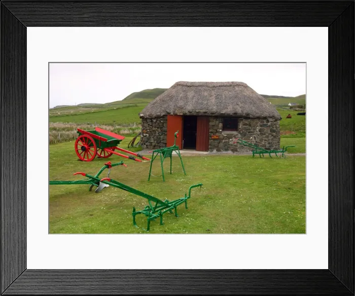 Framed Print : Museum of Island Life, Kilmuir, Isle of Skye, Highland, Scotland Framed Print : Museum of Island Life, Kilmuir, Isle of Skye, Highland, Scotland
