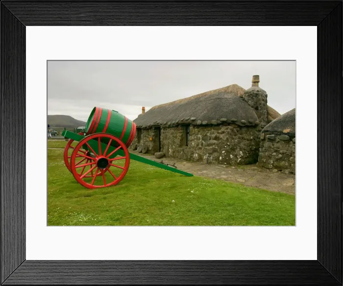 Framed Print : Museum of Island Life, Kilmuir, Isle of Skye, Highland, Scotland Framed Print : Museum of Island Life, Kilmuir, Isle of Skye, Highland, Scotland