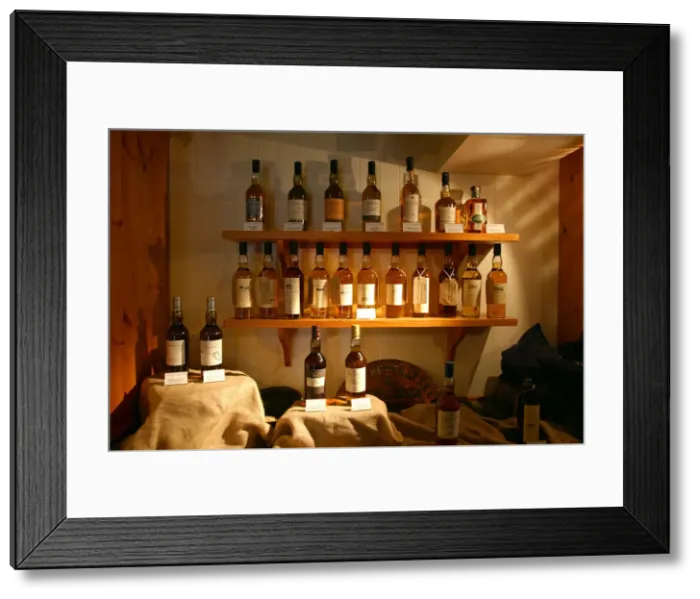 Framed Print : Talisker Distillery Shop, Isle of Skye, Highland, Scotland Framed Print : Talisker Distillery Shop, Isle of Skye, Highland, Scotland