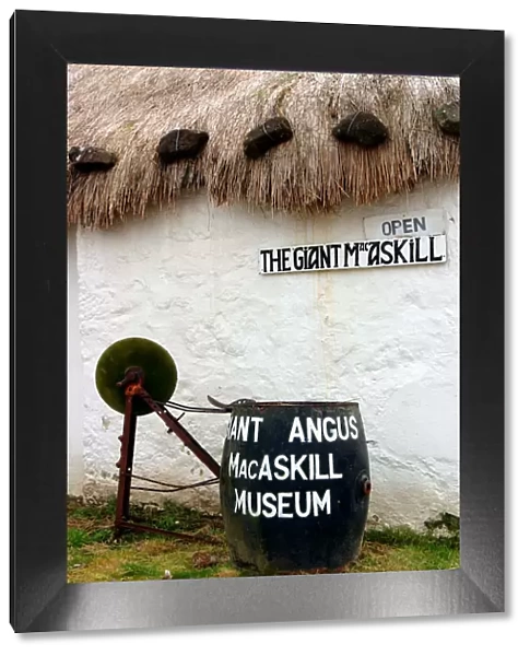 The Giant MacAskill Museum, Dunvegan, Isle of Skye, Highland, Scotland