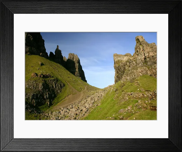 Framed Print : Quiraing, Isle of Skye, Highland, Scotland Framed Print : Quiraing, Isle of Skye, Highland, Scotland