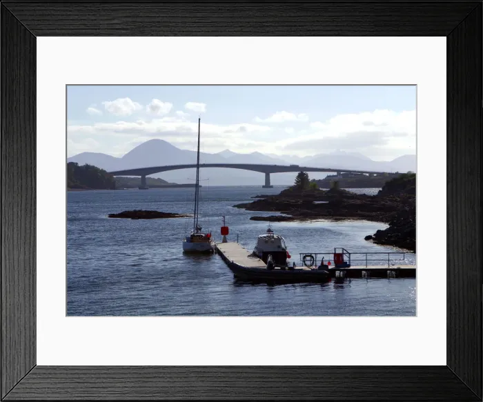 Framed Print : Skye Bridge, Highland, Scotland Framed Print : Skye Bridge, Highland, Scotland
