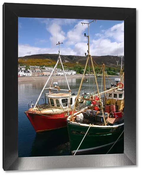 Fishing boats, Ullapool harbour, Highland, Scotland