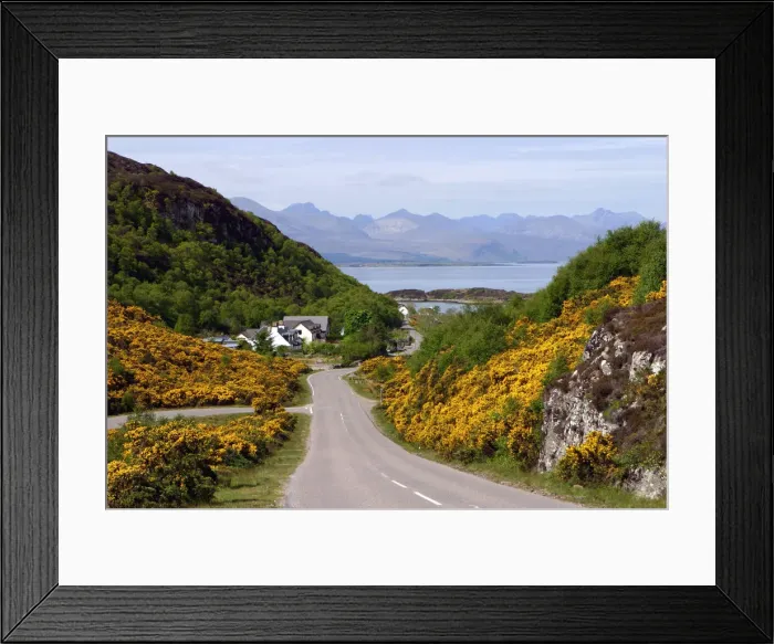 Framed Print : View of Skye, Highland, Scotland Framed Print : View of Skye, Highland, Scotland