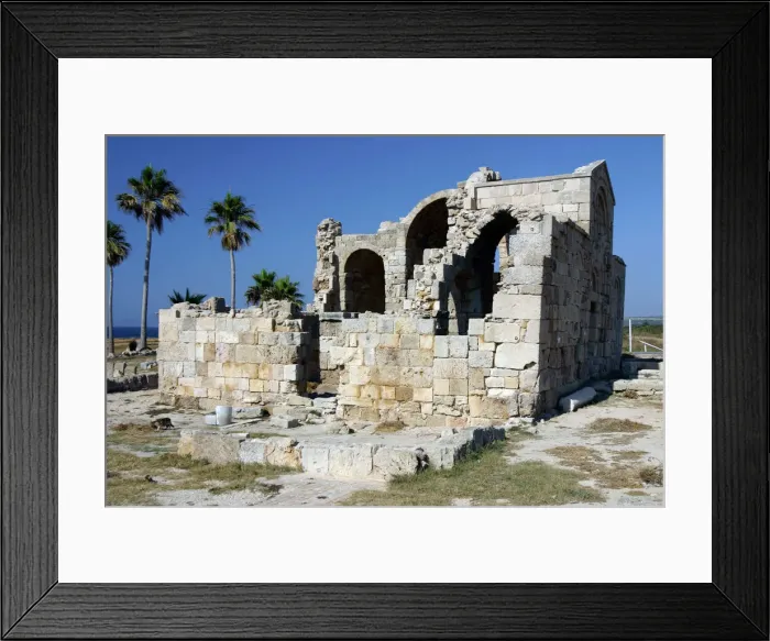 Framed Print : Ruins of the Basilica of Ayios Philion, Dipkarpaz (Rizokarpaso), North Cyprus Framed Print : Ruins of the Basilica of Ayios Philion, Dipkarpaz (Rizokarpaso), North Cyprus
