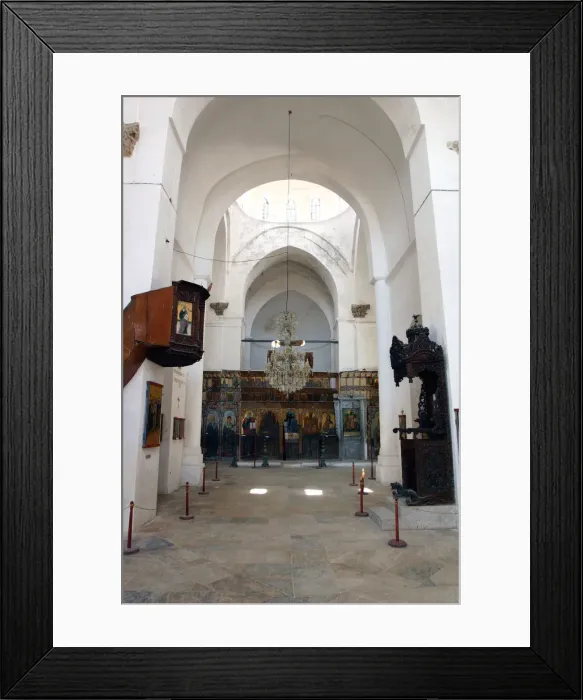 Framed Print : Interior of a monastery church, North Cyprus Framed Print : Interior of a monastery church, North Cyprus