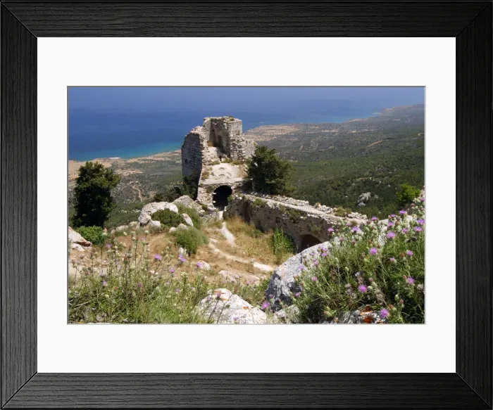 Framed Print : Ruins of Kantara Castle, North Cyprus Framed Print : Ruins of Kantara Castle, North Cyprus
