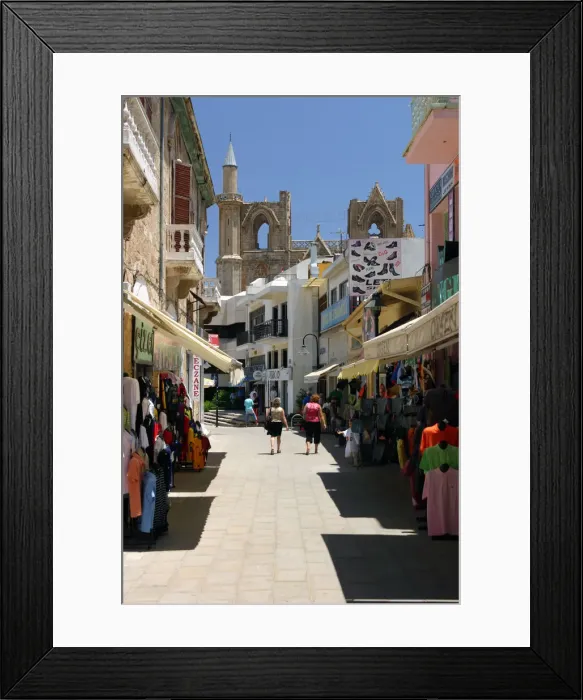 Framed Print : Istiklal Caddesi, Famagusta, North Cyprus Framed Print : Istiklal Caddesi, Famagusta, North Cyprus