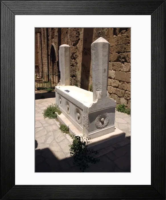 Framed Print : Tomb of Yirmisekiz Mehmet Cheleb, North Cyprus Framed Print : Tomb of Yirmisekiz Mehmet Cheleb, North Cyprus