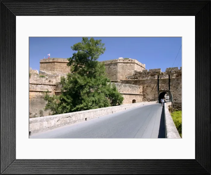 Framed Print : White Bastion, old town walls, Famagusta, North Cyprus Framed Print : White Bastion, old town walls, Famagusta, North Cyprus