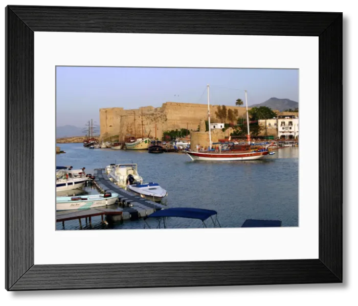 Framed Print : Harbour and castle, Kyrenia (Girne), North Cyprus Framed Print : Harbour and castle, Kyrenia (Girne), North Cyprus