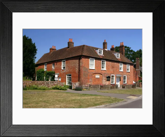 Framed Print : Jane Austens House, Chawton, Hampshire Framed Print : Jane Austens House, Chawton, Hampshire
