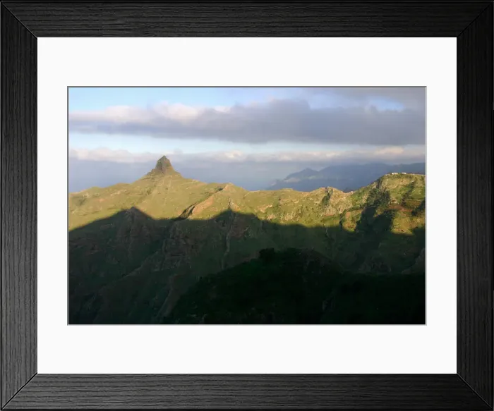Framed Print : Roque de Taborno, Anaga Mountains, Tenerife, 2007 Framed Print : Roque de Taborno, Anaga Mountains, Tenerife, 2007